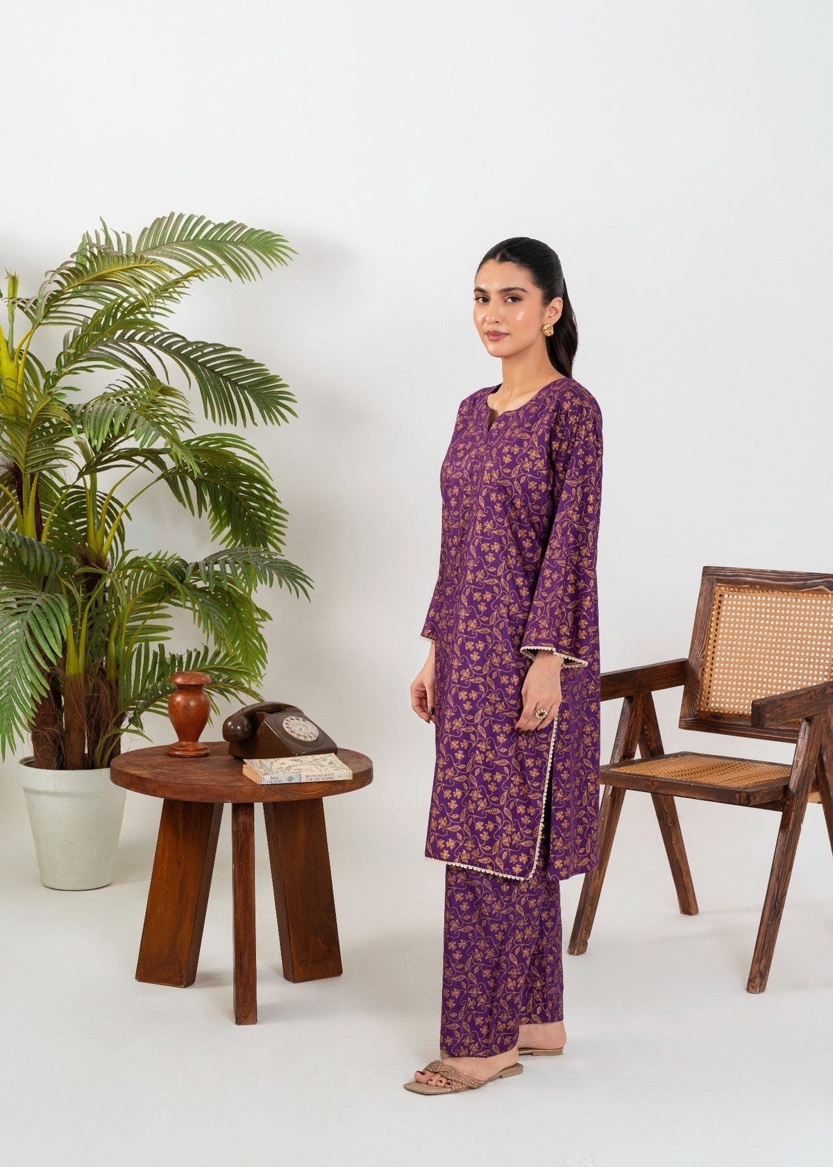 LEAF PURPLE 2PCS