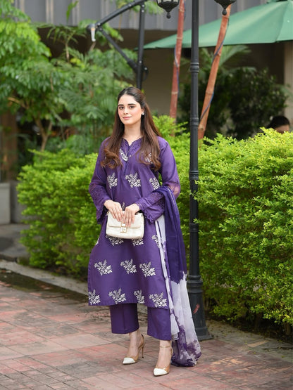 Horiya Dark Purple 3pc