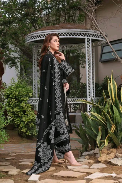 Sohbat Emb Black 3pc