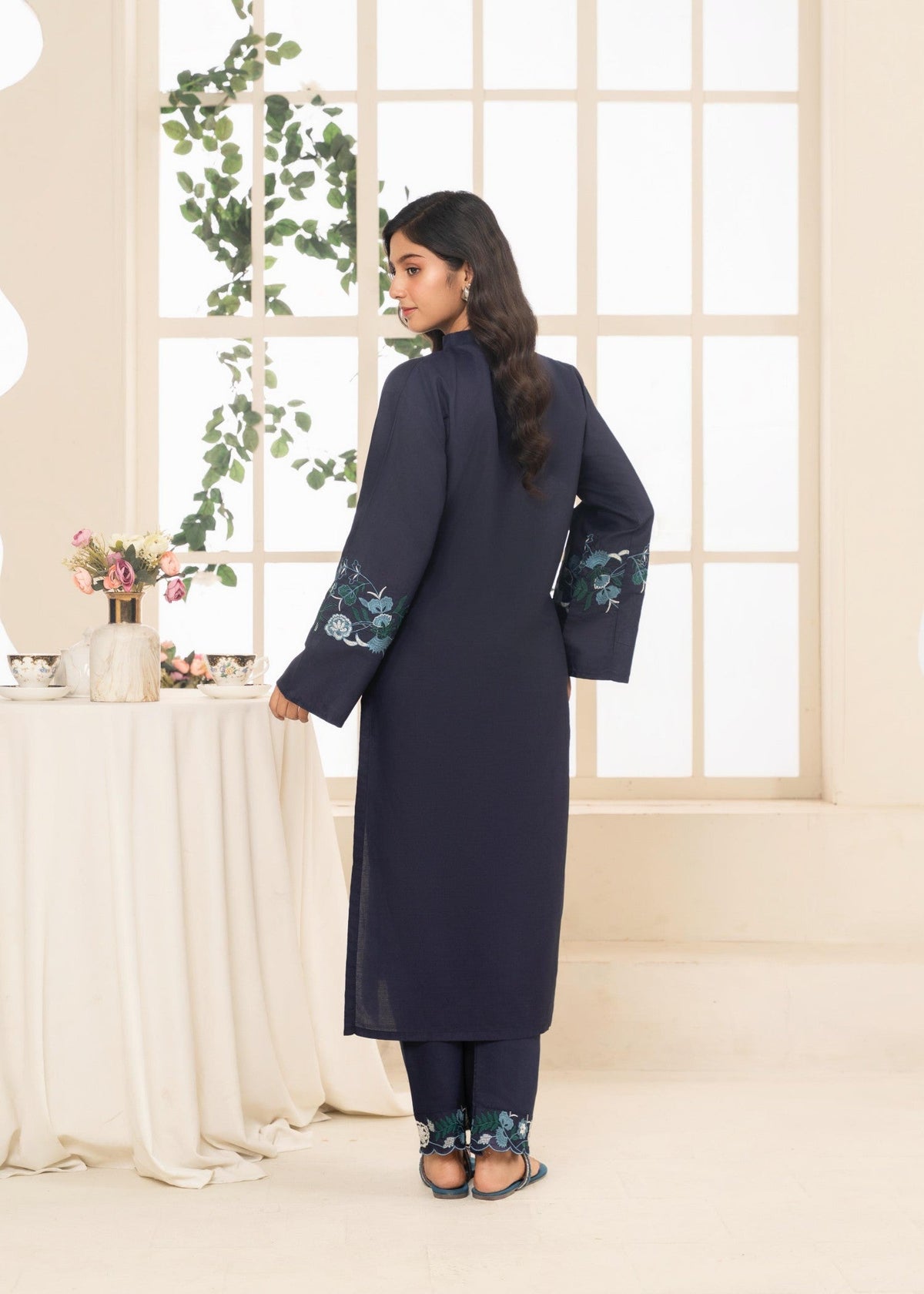 ZUMAR EMBROIDERED 2PCS