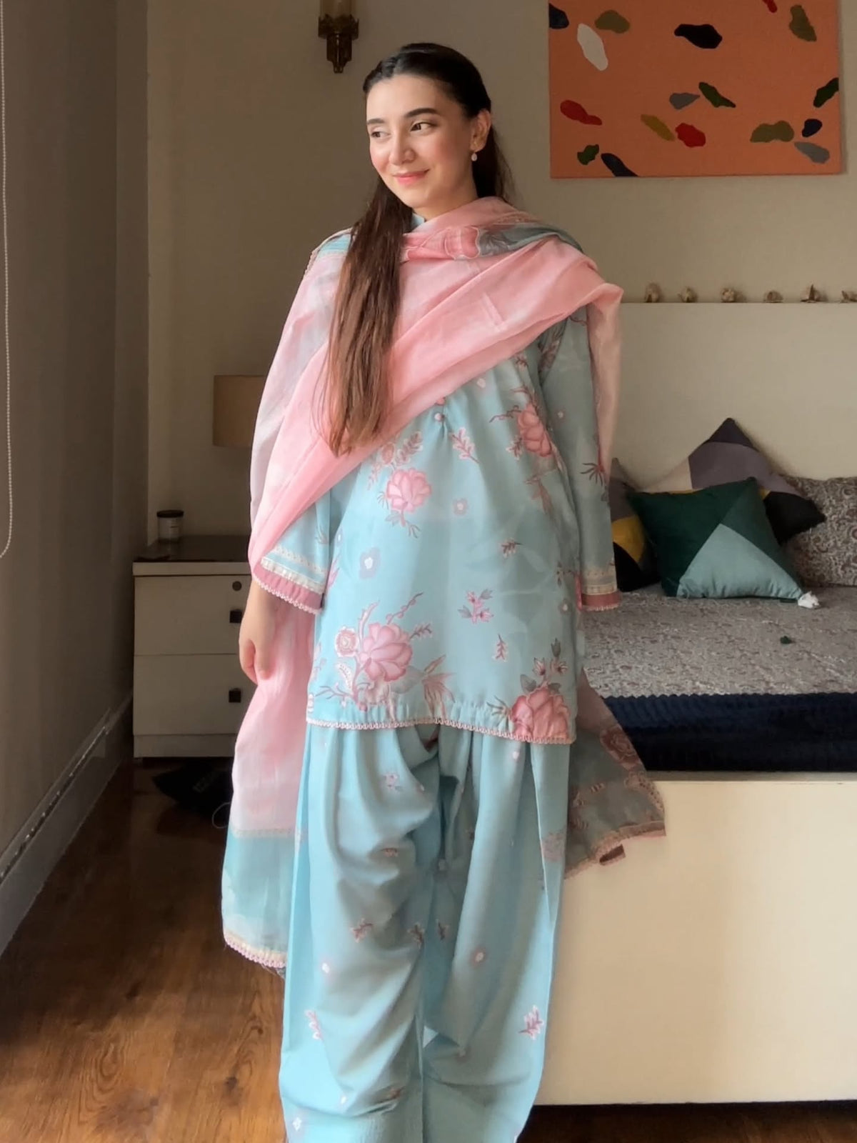 Afsana Digital Print 3pc