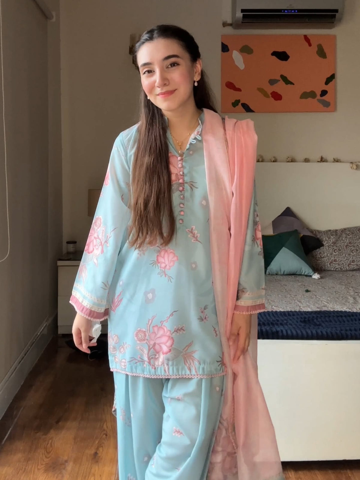 Afsana Digital Print 3pc