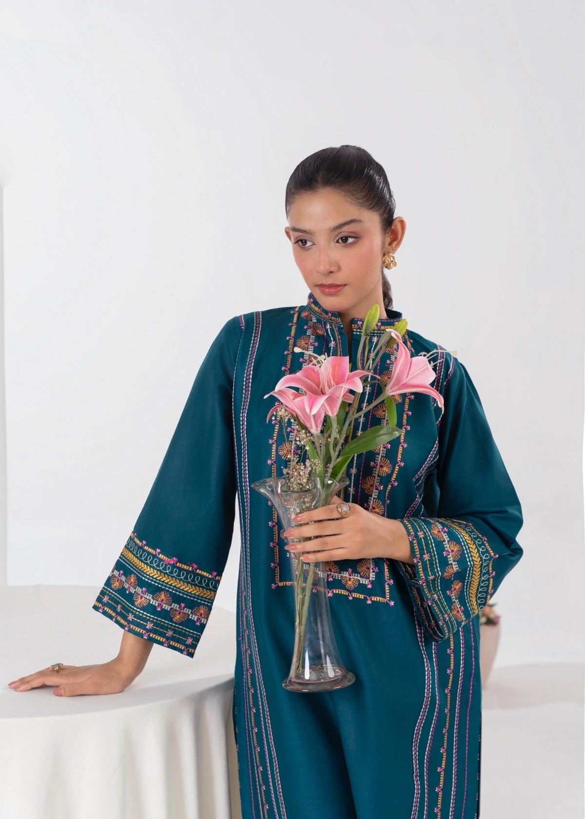 LIME TEAL 2PCS