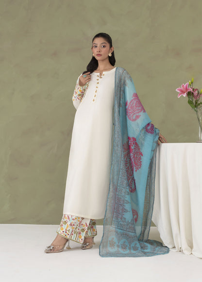 KASTOOR EMBROIDERED 3PCS