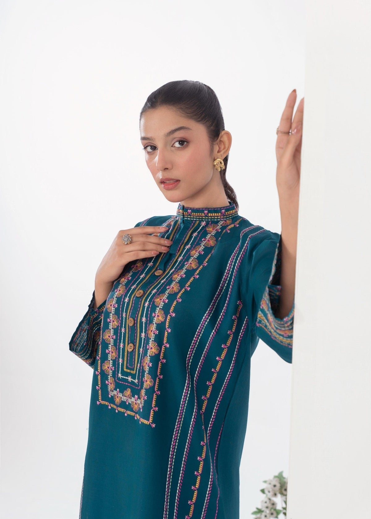 LIME TEAL 2PCS