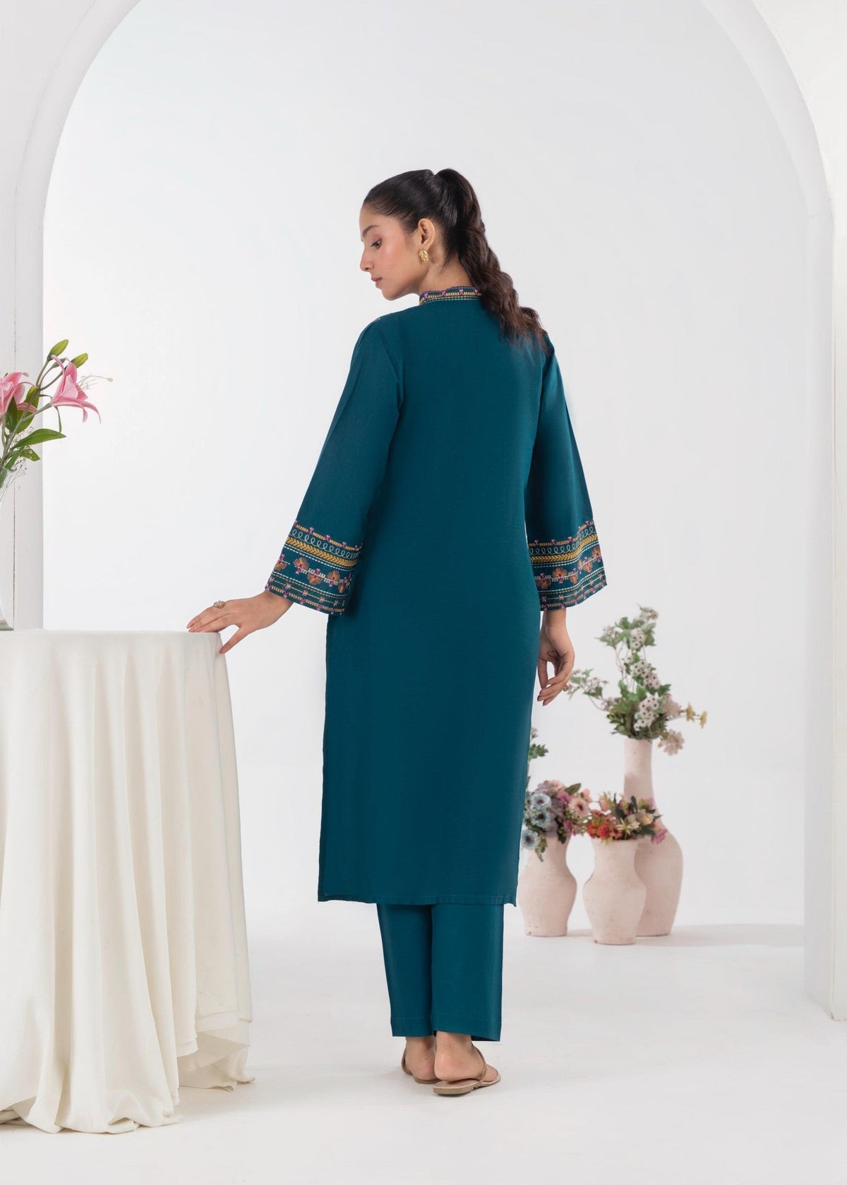 LIME TEAL 2PCS