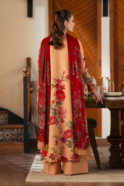 Kaif Printed with Handwork 3pc