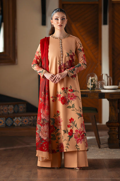 Kaif Printed with Handwork 3pc