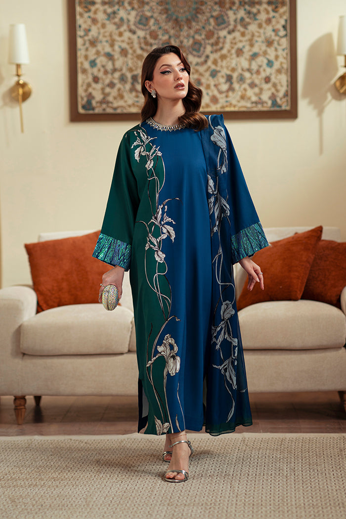 Eman Printed with Handwork 3pc