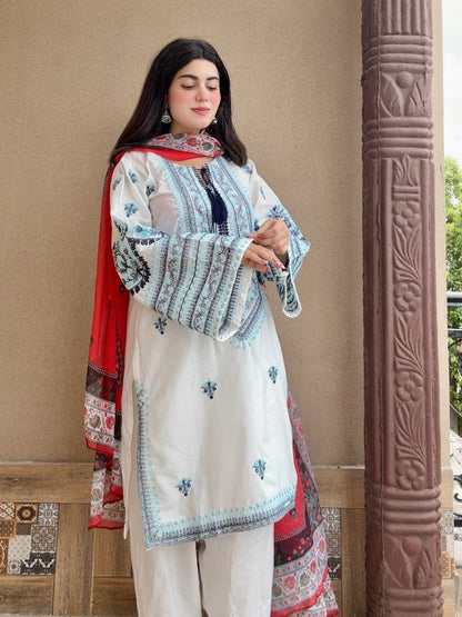 Dilruba Emb 3pc